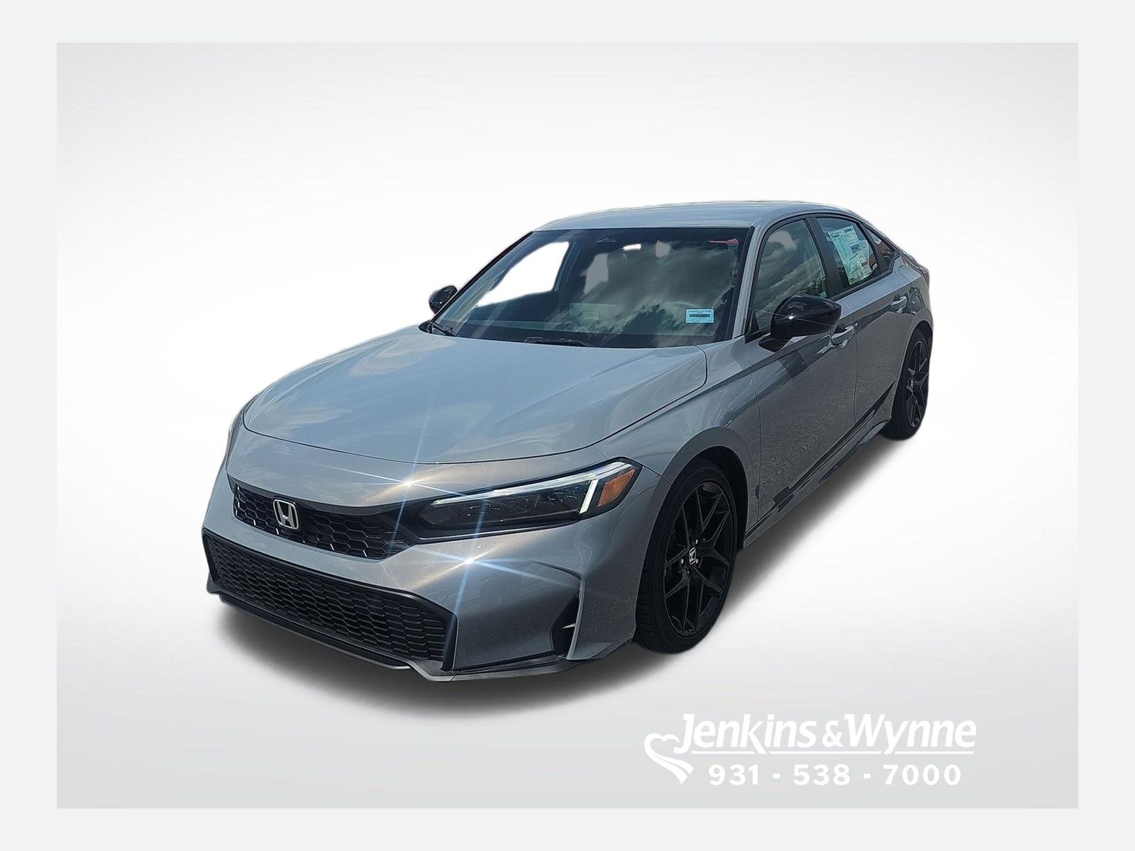 Urban Gray 2026 Honda Civic Sport FWD Sedan Front-Wheel Drive Continuously Variable Transmission
