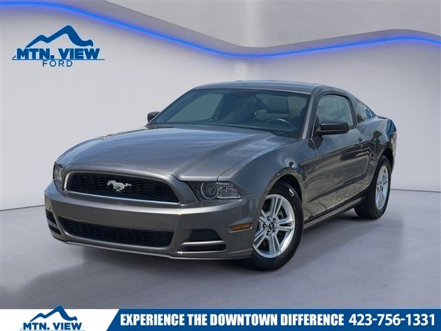 Sterling Gray Metallic 2014 Ford Mustang Coupe Rear-Wheel Drive 6-Speed Automatic