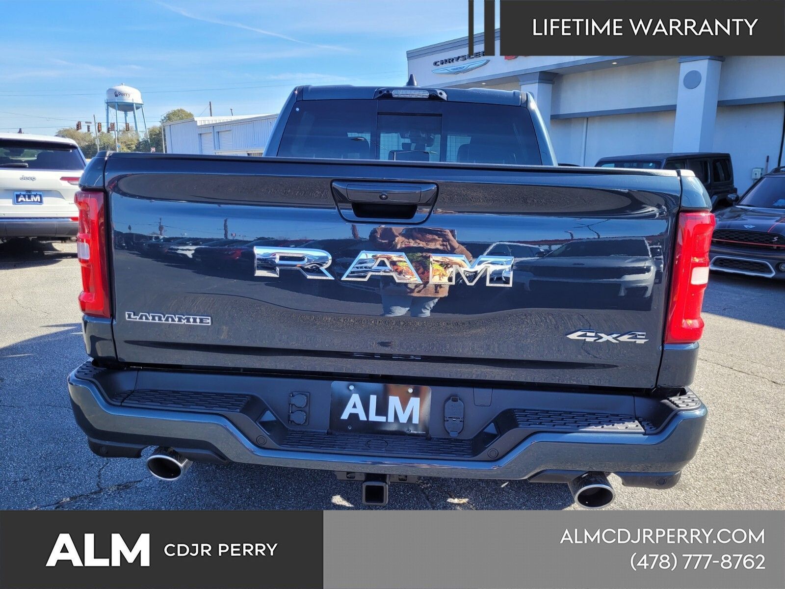 New 2026 Forged Blue Metallic Exterior Paint RAM Laramie image 10