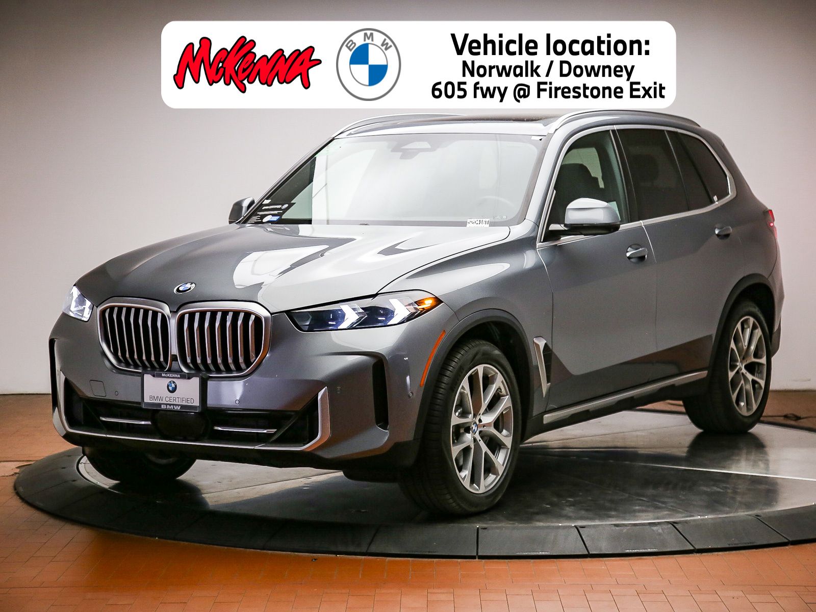 Skyscraper Gray Metallic 2024 BMW X5 SUV / Crossover Rear-Wheel Drive 8-Speed Automatic