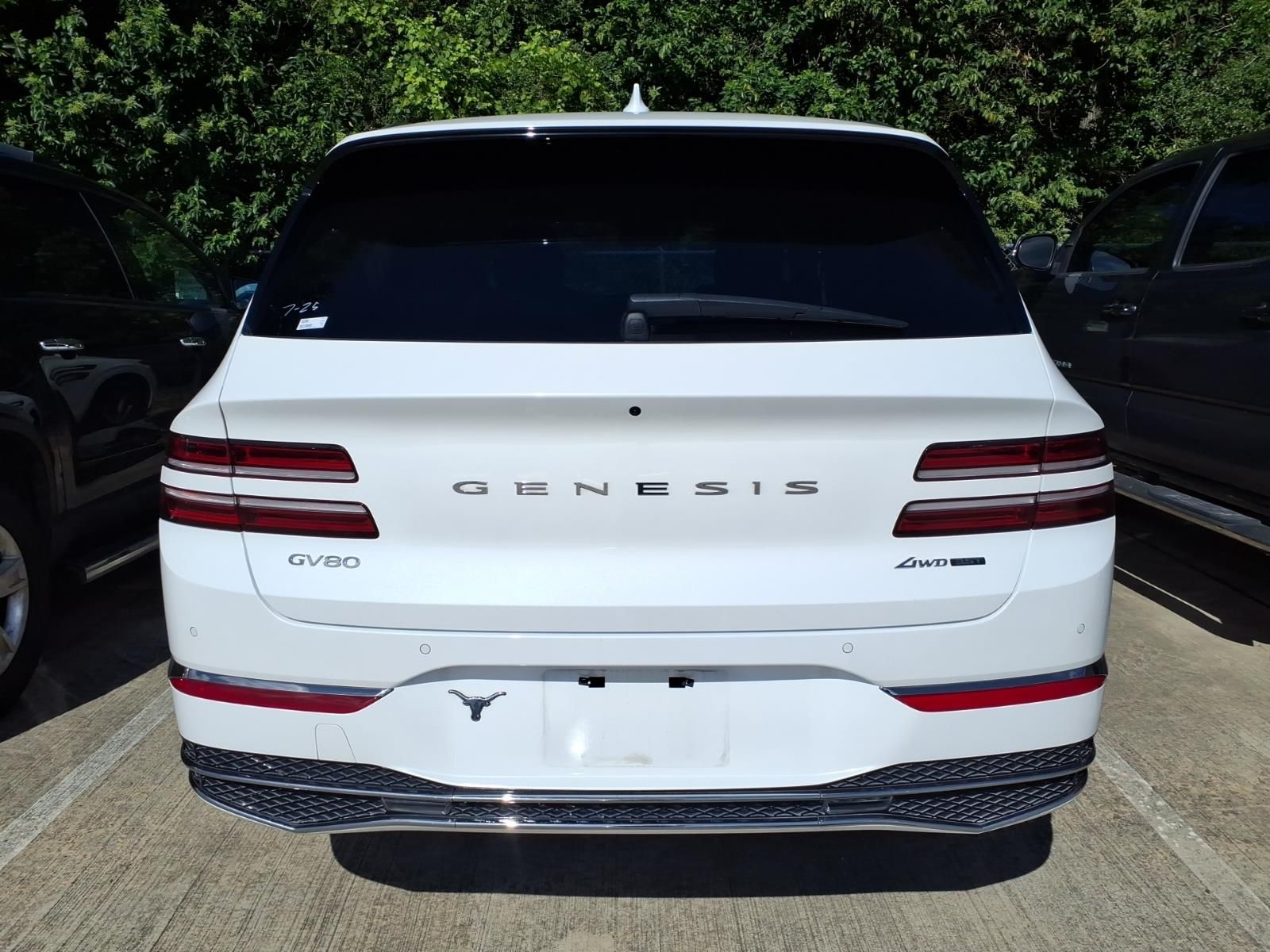 2025 Genesis GV80 3.5T Advanced White at Genesis of Spring