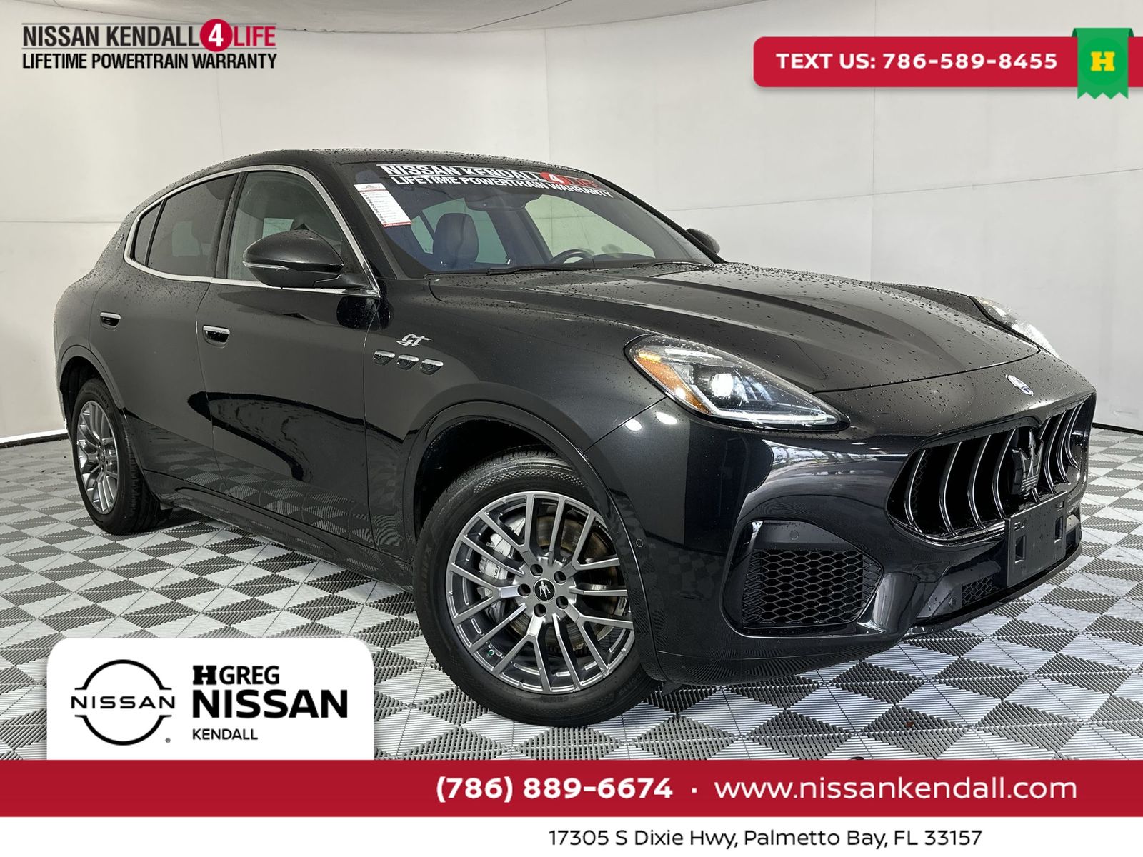 Nero Tempesta Metallic 2024 Maserati Grecale GT AWD SUV / Crossover All-Wheel Drive 8-Speed Automatic