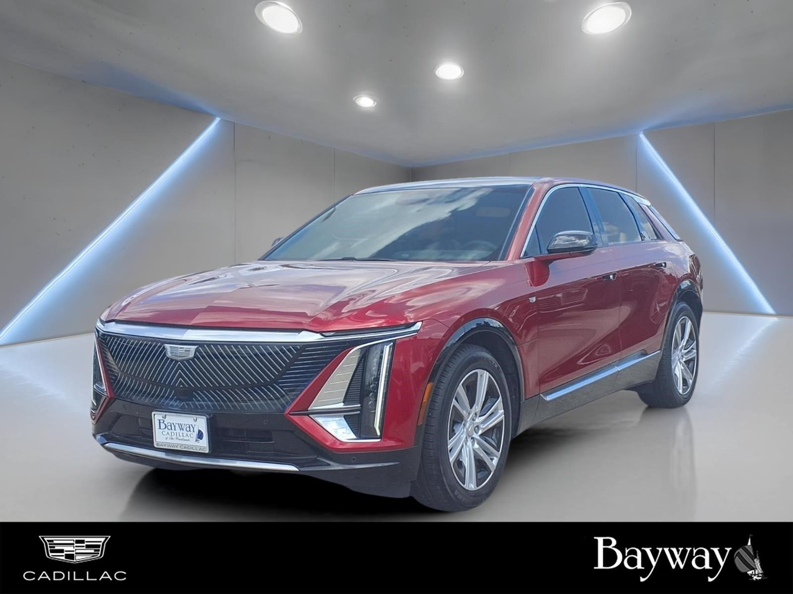 Radiant Red Tintcoat 2024 Cadillac LYRIQ SUV / Crossover Rear-Wheel Drive 1-Speed Automatic