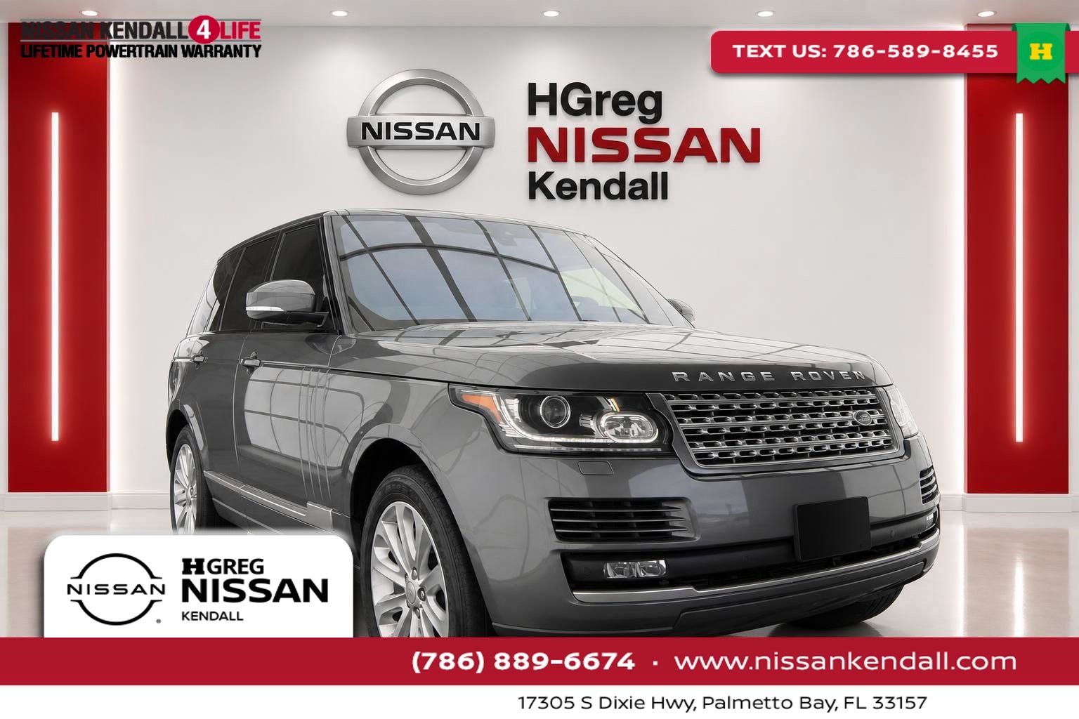 Gray 2017 Land Rover Range Rover SUV / Crossover All-Wheel Drive 8-Speed Automatic