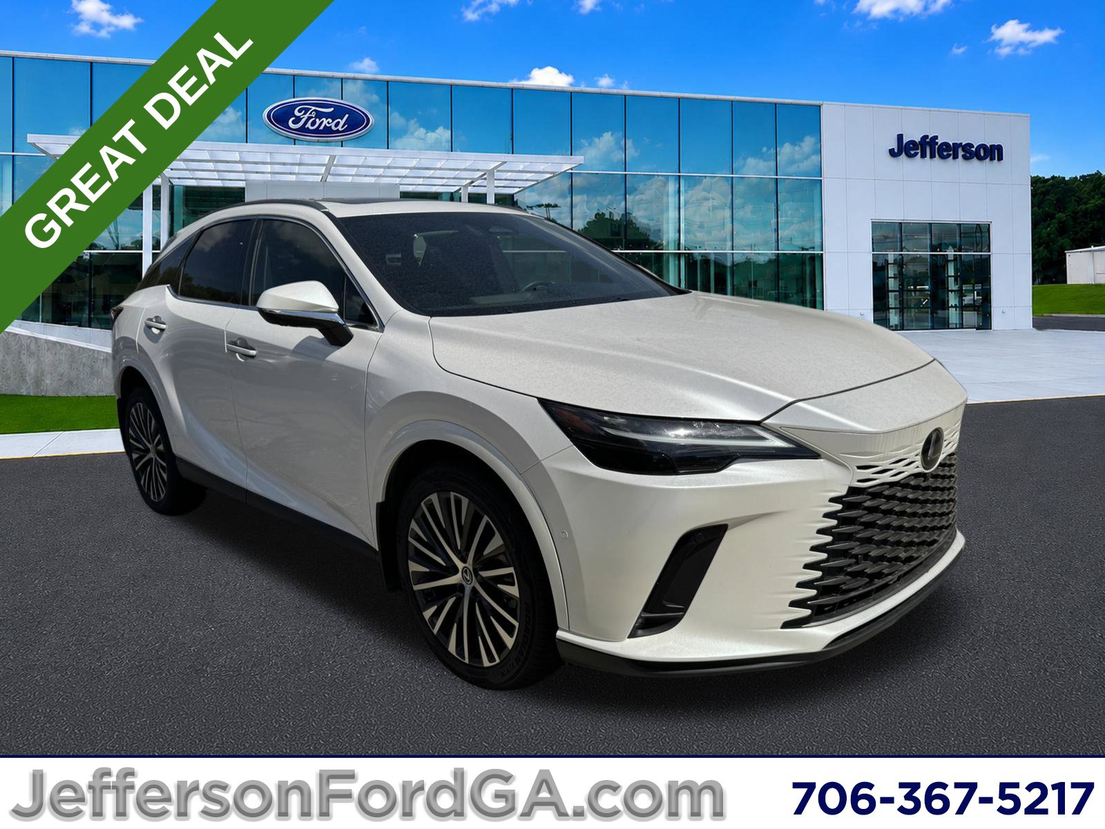 White Pearl 2024 Lexus RX SUV / Crossover Front-Wheel Drive 8-Speed Automatic