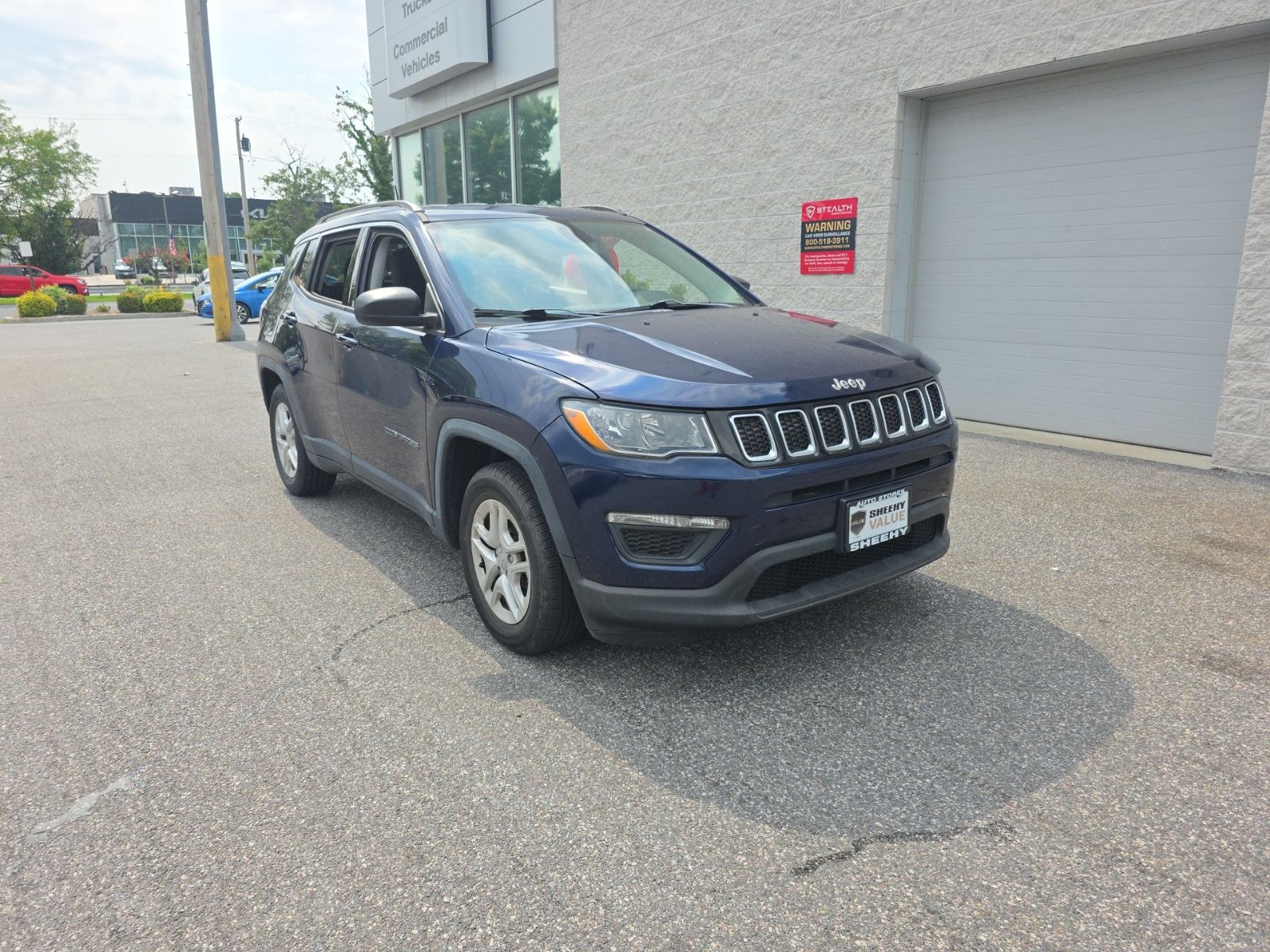 Blue Pearl 2019 Jeep Compass SUV / Crossover Front-Wheel Drive 6-Speed Automatic