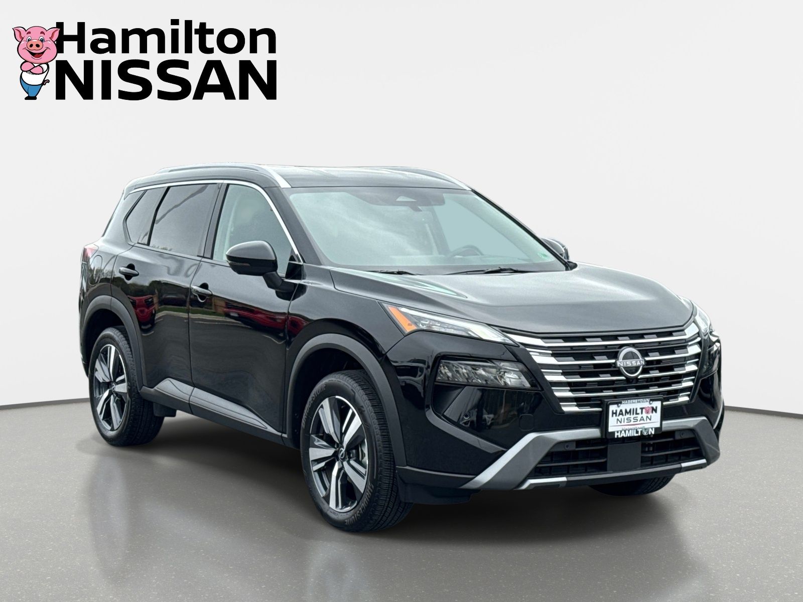 Super Black 2026 Nissan Rogue SL AWD SUV / Crossover All-Wheel Drive Continuously Variable Transmission