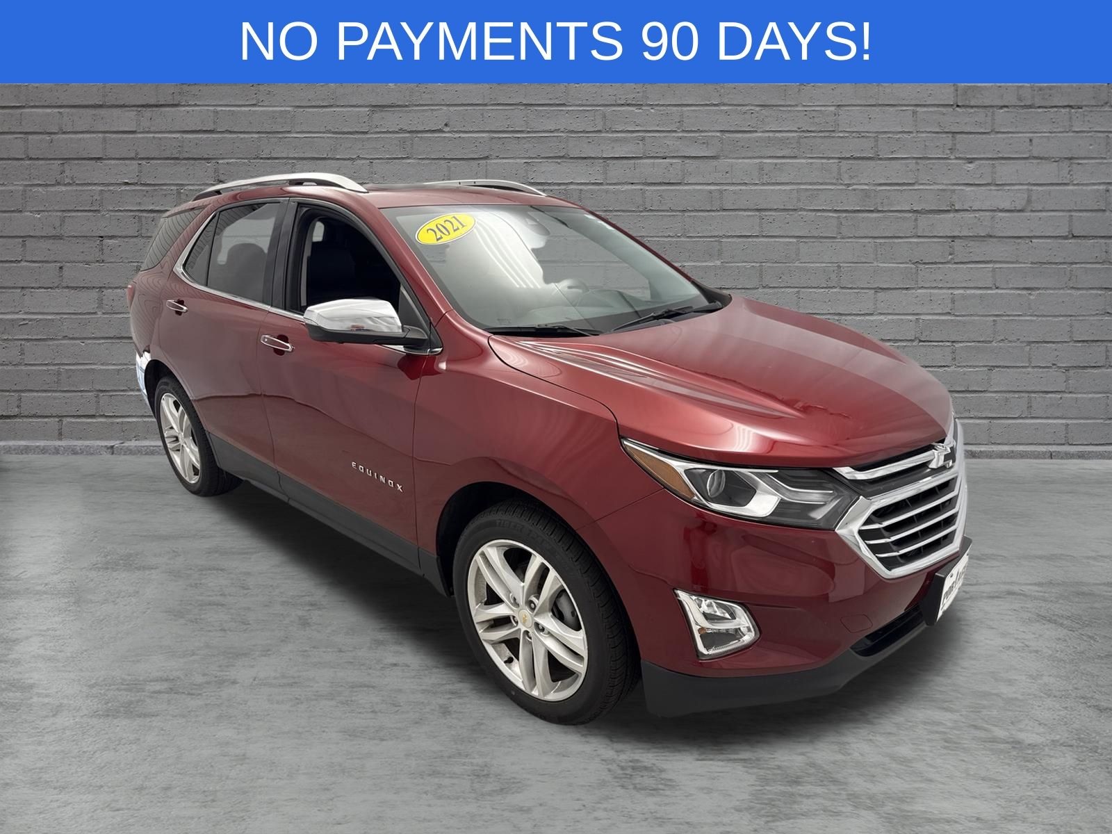 Cajun Red Tintcoat 2021 Chevrolet Equinox SUV / Crossover Four-Wheel Drive 6-Speed Automatic Overdrive