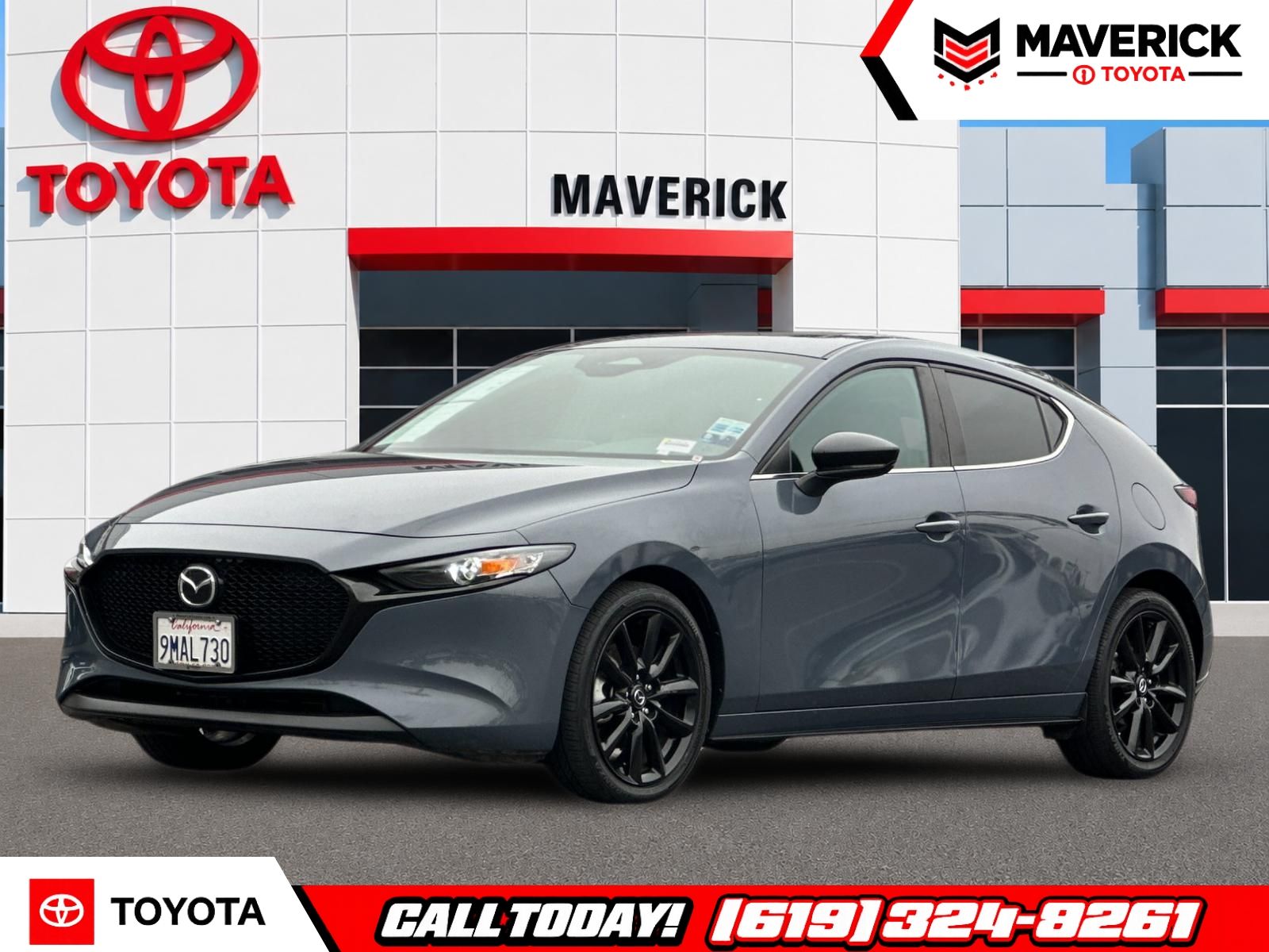 Gray Metallic 2024 Mazda MAZDA3 Hatchback All-Wheel Drive 6-Speed Automatic