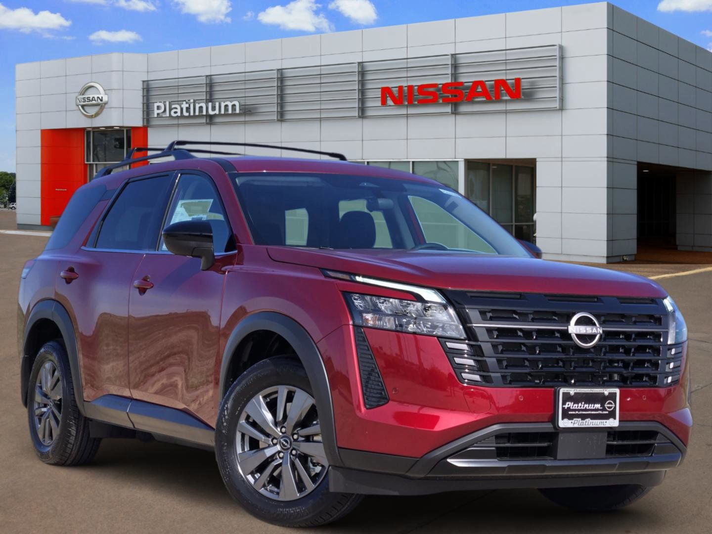 Red (Scarlet Ember Tintcoat) 2026 Nissan Pathfinder SUV / Crossover All-Wheel Drive 9-Speed Automatic
