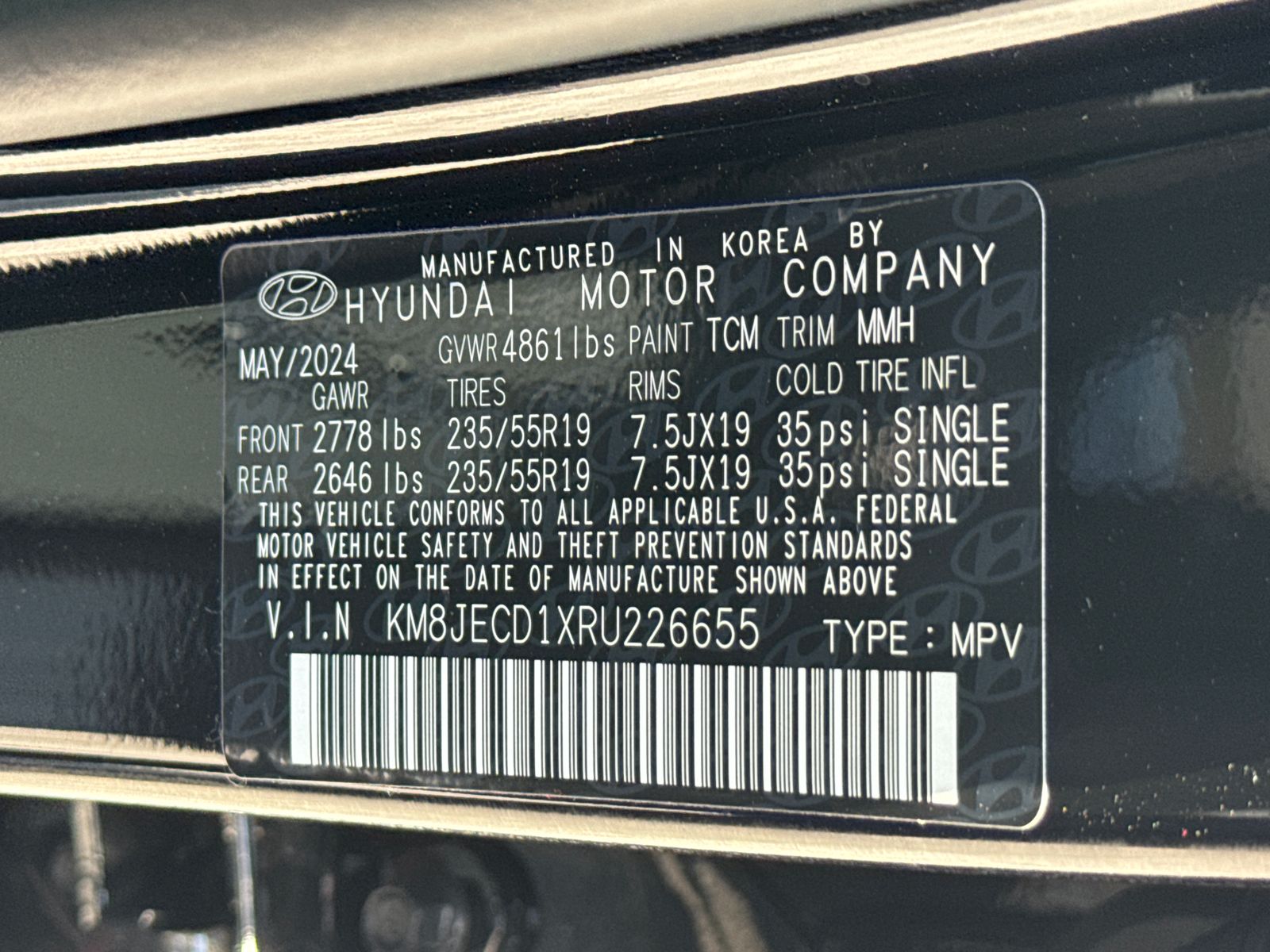 2024 Hyundai Tucson Hybrid Limited photo 39