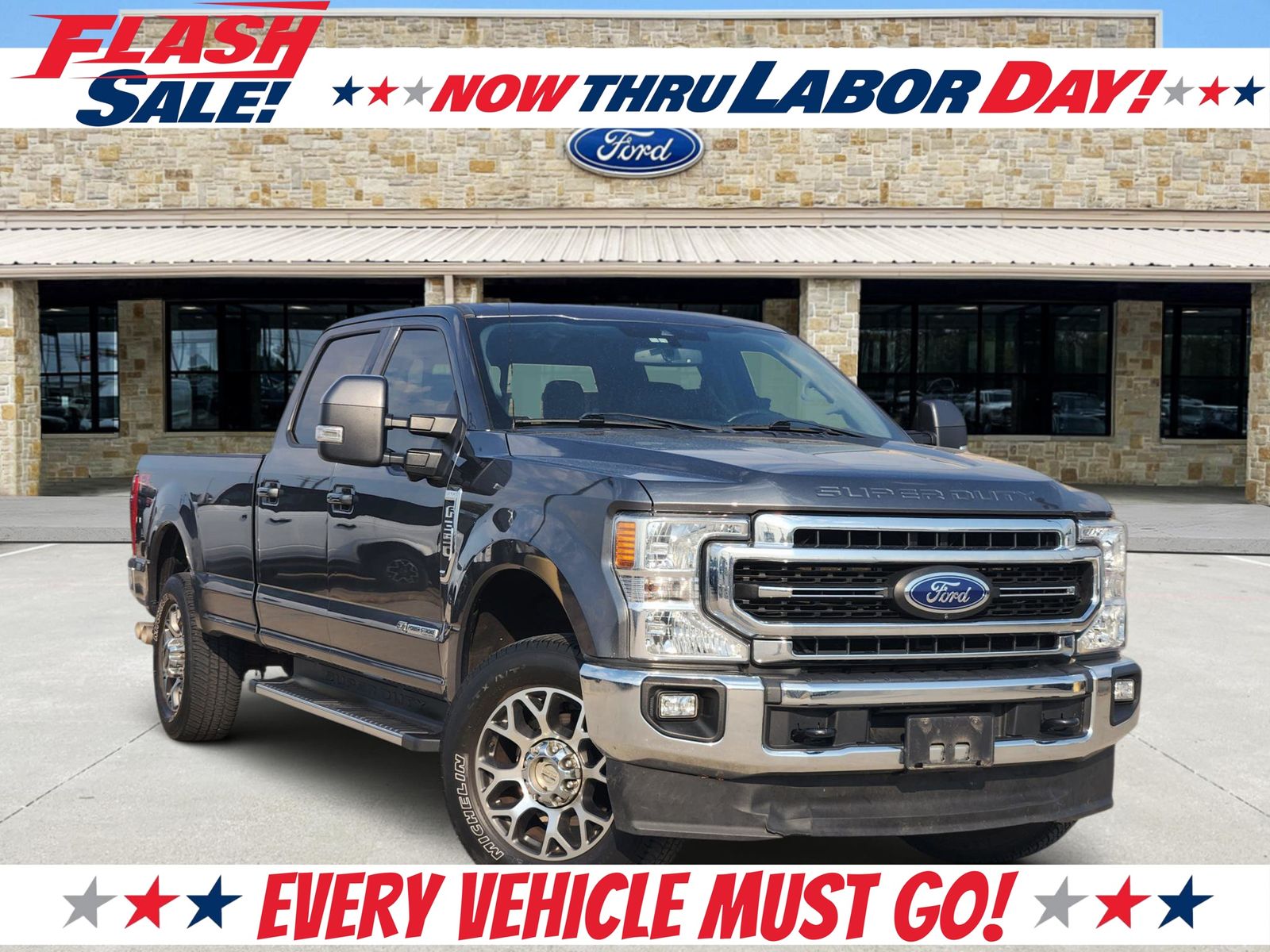 Gray (Magnetic) 2020 Ford F-350 Super Duty Pickup Truck Four-Wheel Drive Automatic