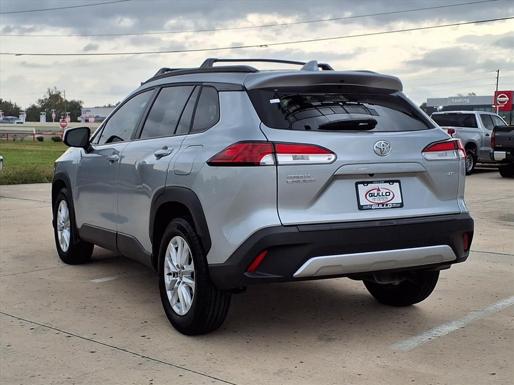 2024 Toyota Corolla Cross LE Silver at Gullo Toyota