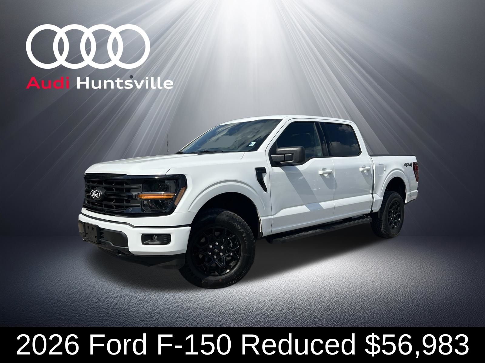 Oxford White 2026 Ford F-150 Pickup Truck Four-Wheel Drive Automatic