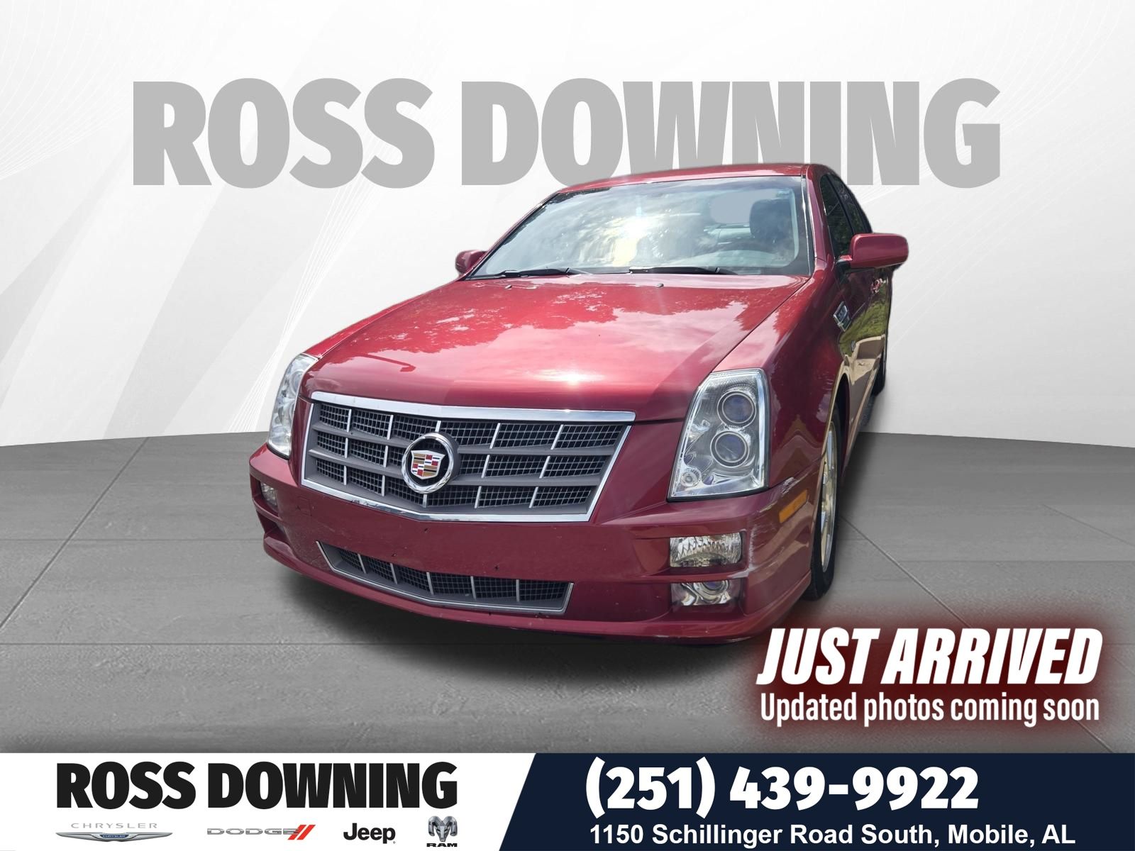 Crystal Red Tintcoat 2011 Cadillac STS Sedan 6-Speed Automatic