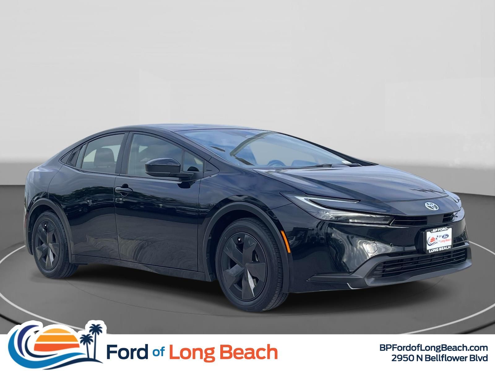 Midnight Black Metallic 2025 Toyota Prius Hatchback Front-Wheel Drive Continuously Variable Transmission