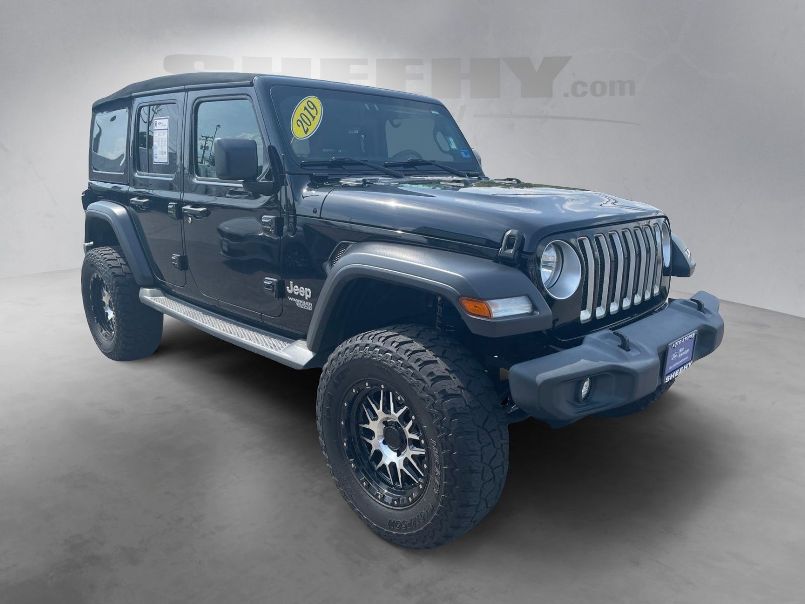 Used 2019 Black Clearcoat Jeep Unlimited Sport S image 2