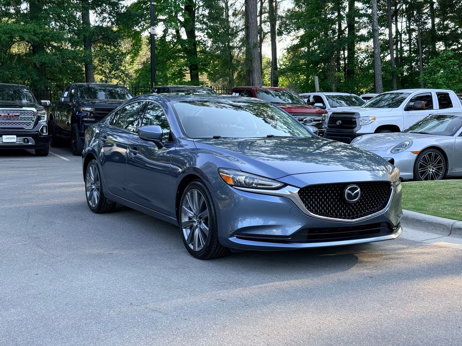 Blue Reflex Mica 2018 Mazda MAZDA6 Touring Sedan FWD Sedan Front-Wheel Drive 6-Speed Automatic