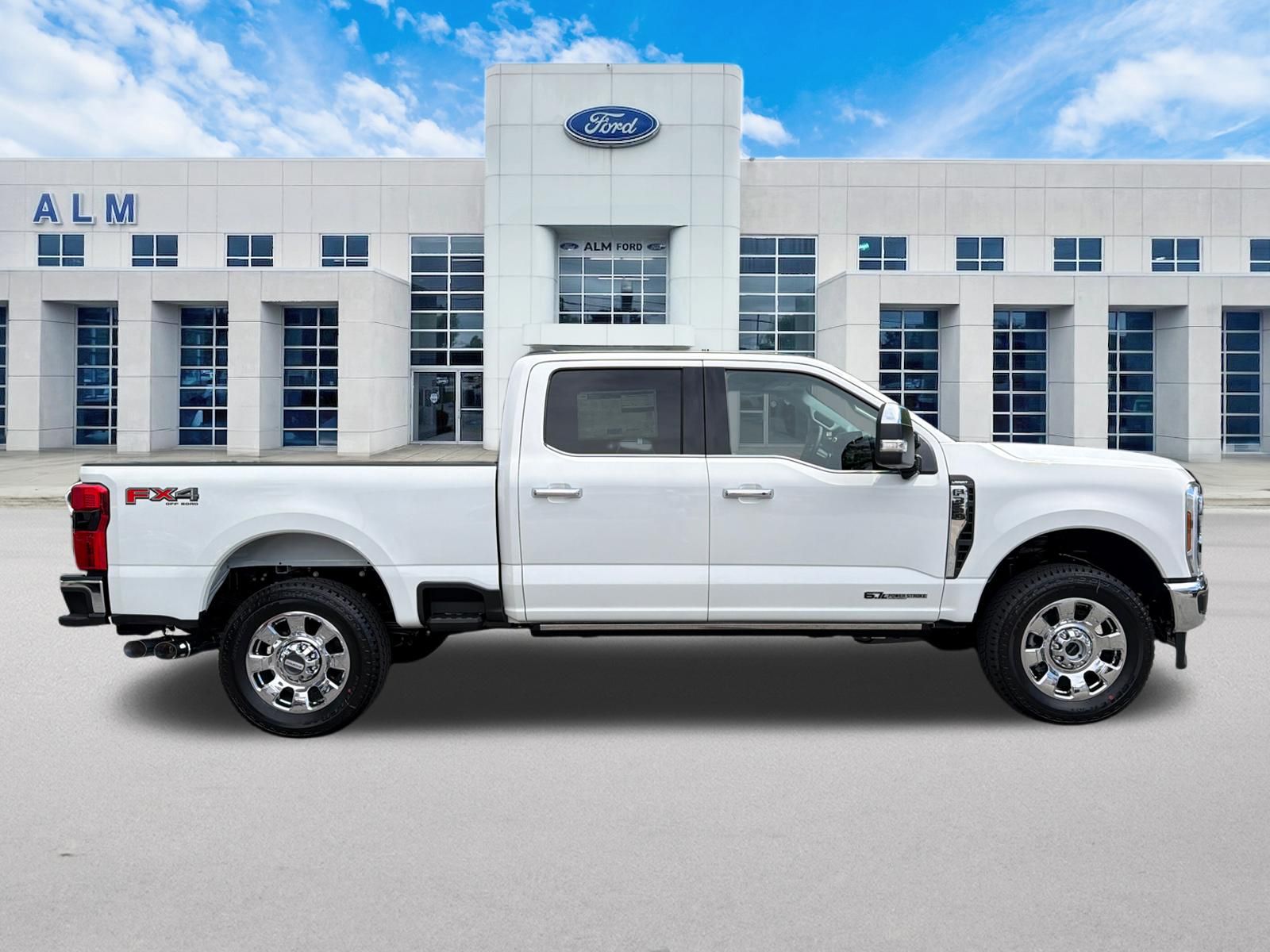 New 2026 Star White Metallic Tri-Coat Ford F-350® Lariat® image 5