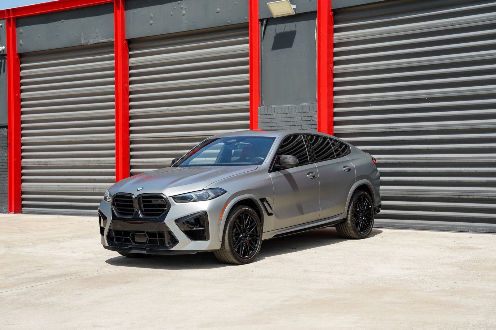 Frozen Pure Gray Metallic 2024 BMW X6 M SUV / Crossover All-Wheel Drive 8-Speed Automatic