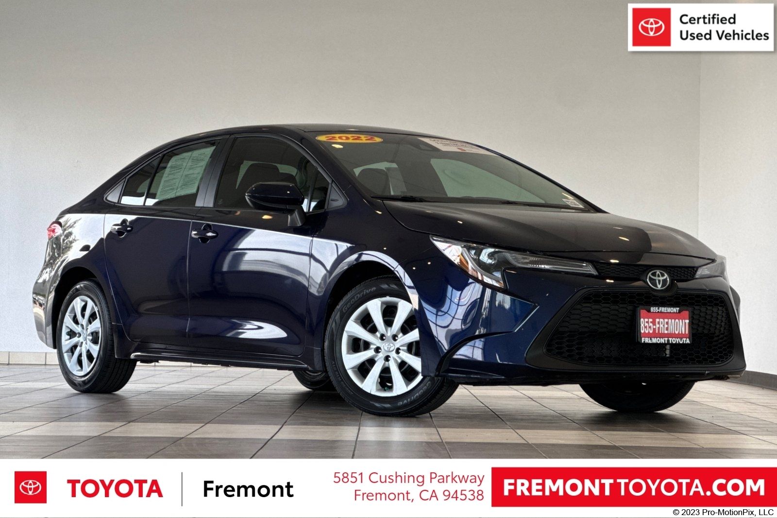 Blueprint 2022 Toyota Corolla Sedan Front-Wheel Drive Continuously Variable Transmission