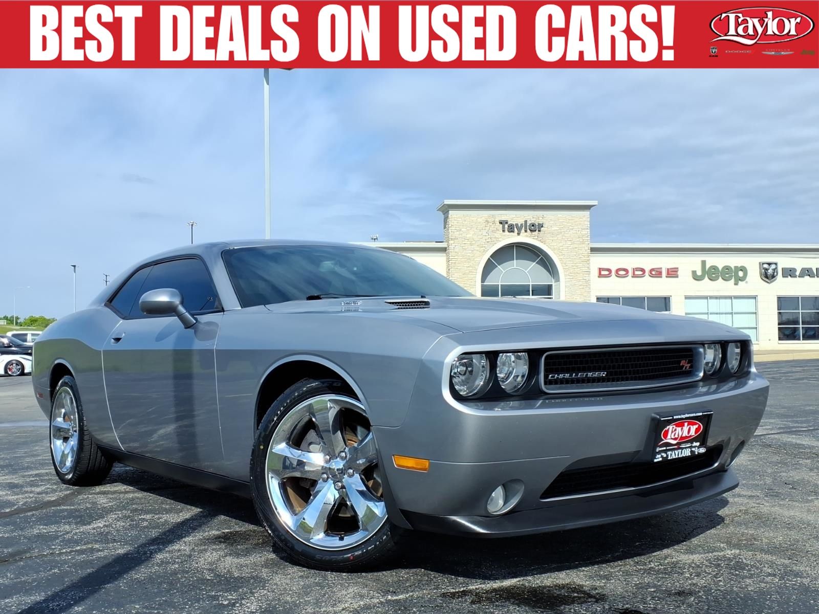 Billet Silver Metallic Clearcoat 2014 Dodge Challenger Coupe Rear-Wheel Drive 5-Speed Automatic