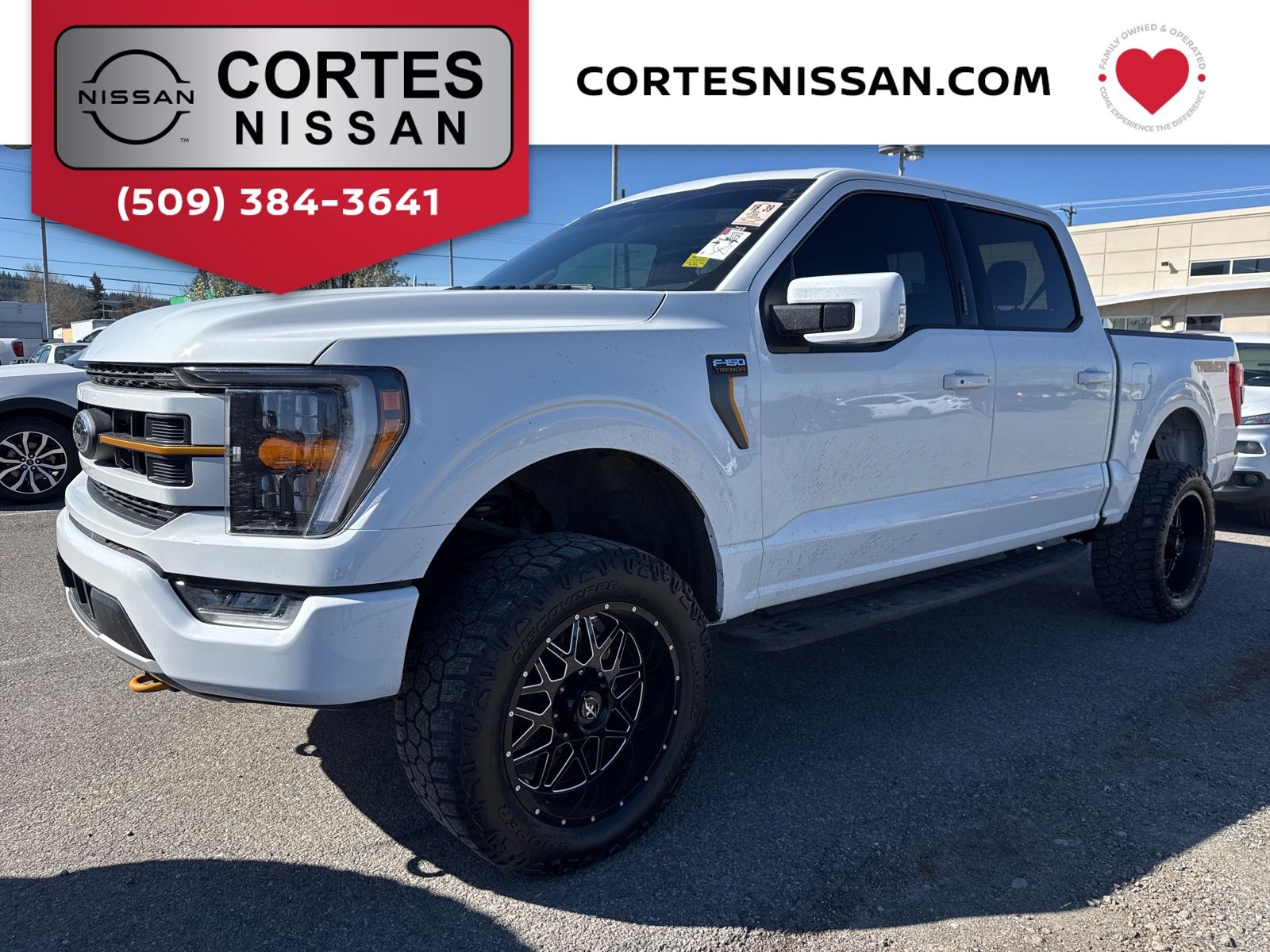 Oxford White 2023 Ford F-150 Tremor SuperCrew 4WD Pickup Truck Four-Wheel Drive Automatic