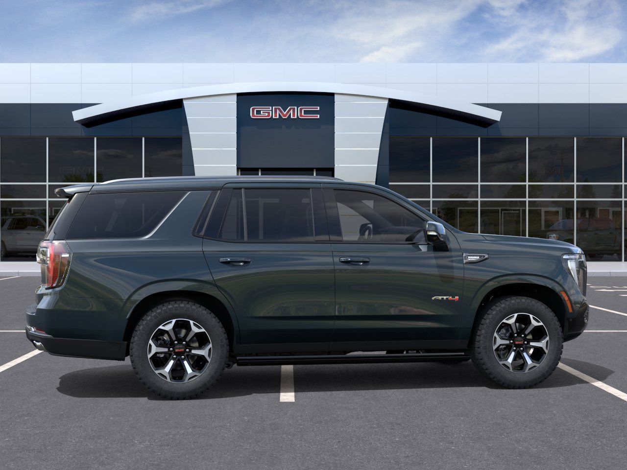 2026 GMC Yukon AT4 Green at Ross Downing Buick GMC