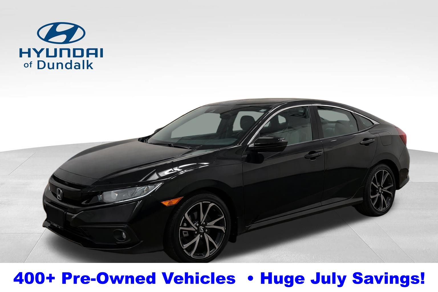 2021 Honda Civic Sedan Front-Wheel Drive Continuously Variable Transmission