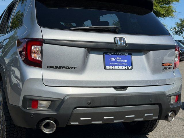 Used 2022 Lunar Silver Metallic Honda TrailSport image 30