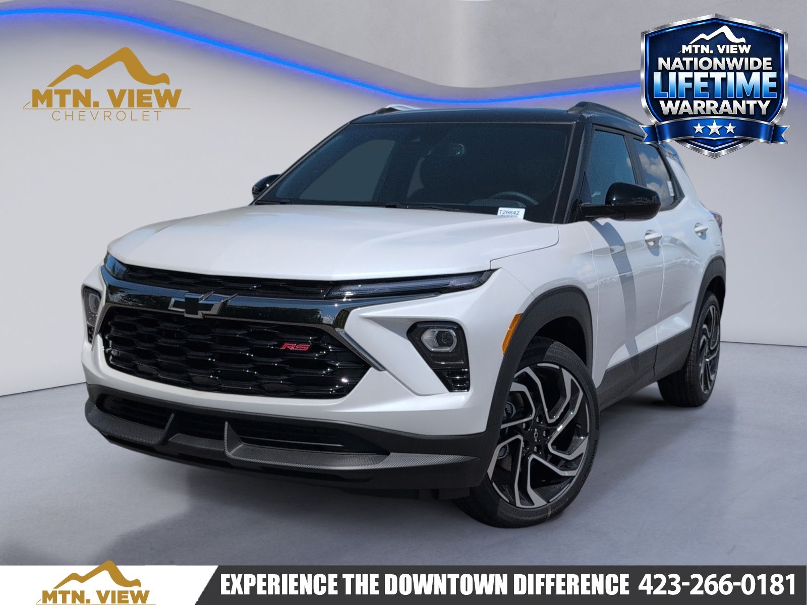 White (Iridescent Pearl Tricoat) 2026 Chevrolet Trailblazer SUV / Crossover Front-Wheel Drive Continuously Variable Transmission