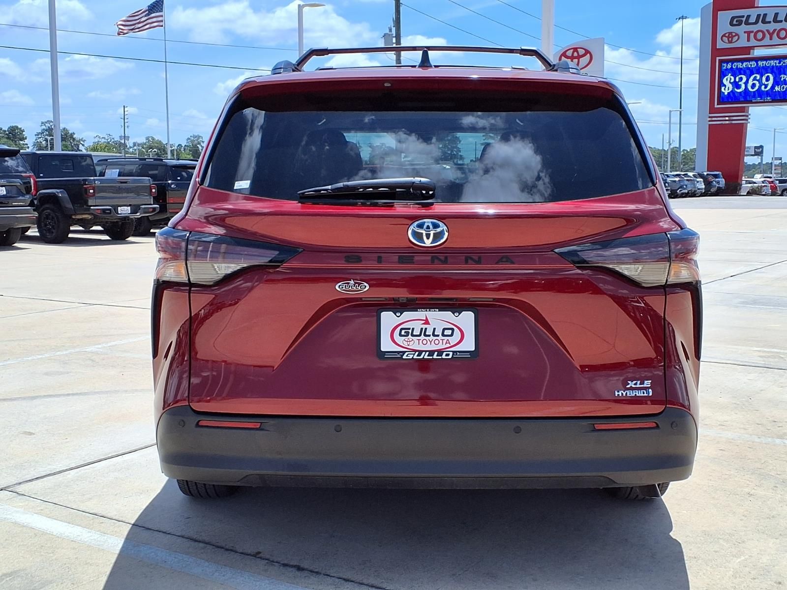 2023 Toyota Sienna XLE Red at Westside Lexus