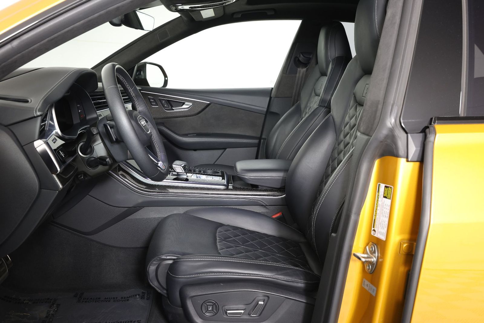 Orange 2022 Audi SQ8 SUV / Crossover All-Wheel Drive 8-Speed Automatic