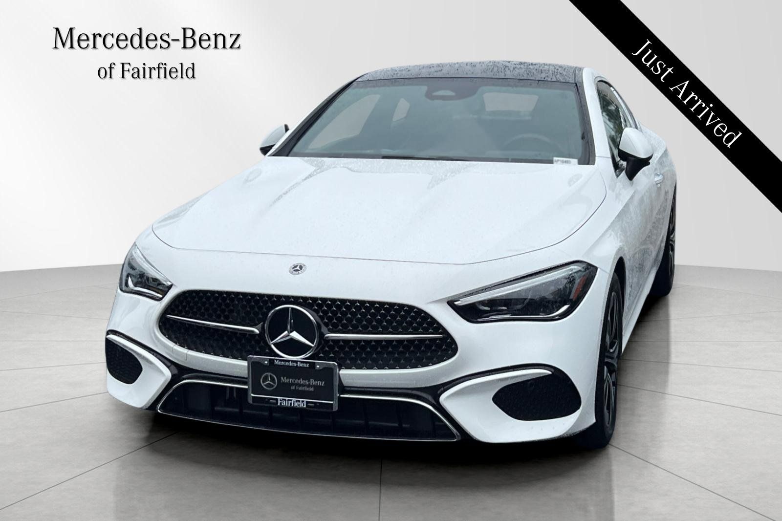 Polar White 2024 Mercedes-Benz CLE 300 4MATIC Coupe All-Wheel Drive 9-Speed Automatic