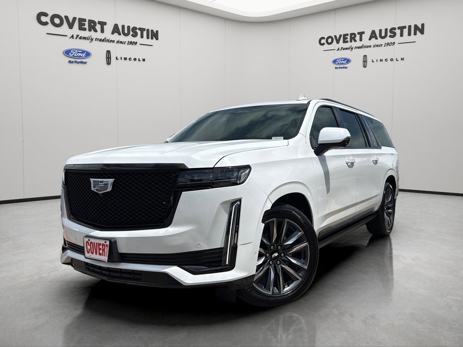 Crystal White 2024 Cadillac Escalade ESV Sport 4WD SUV / Crossover Four-Wheel Drive Automatic