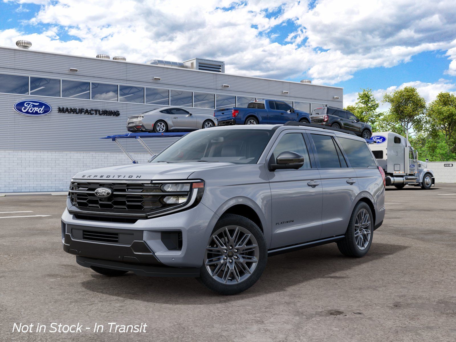 New 2027 Gray Ford Platinum image 4