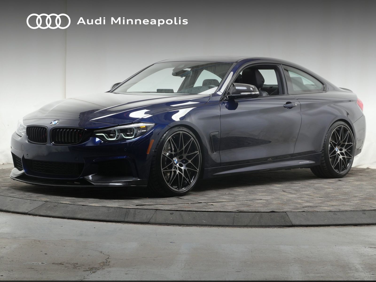 Tanzanite Blue Metallic 2018 BMW 4 Series 440i Coupe RWD Coupe Rear-Wheel Drive 8-Speed Automatic