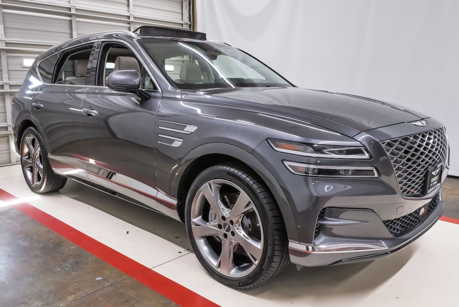 2023 Genesis GV80 2.5T Prestige Gray at Genesis of Spring