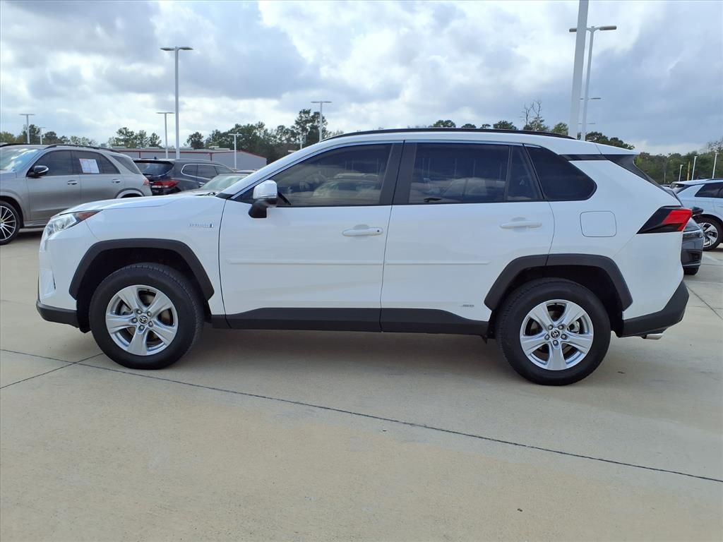 2021 Toyota RAV4 Hybrid XLE White at Don McGill Toyota