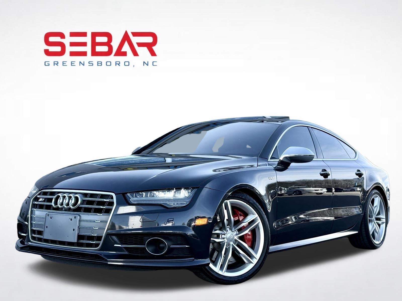 Moonlight Blue 2017 Audi S7 4.0T quattro Premium Plus AWD Sedan All-Wheel Drive 7-Speed Automatic