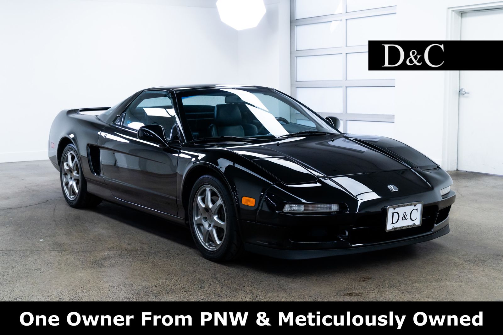 Black 1995 Acura NSX T RWD Coupe Rear-Wheel Drive 5-Speed Manual