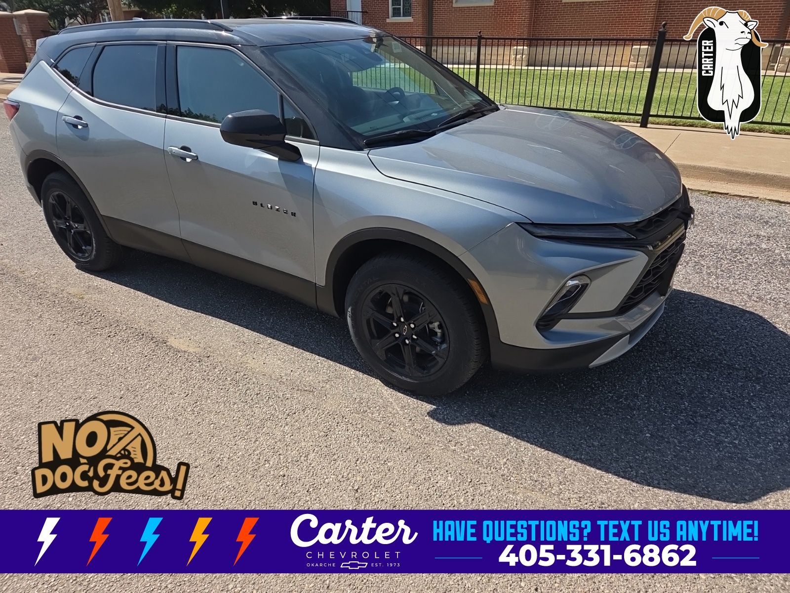 Sterling Gray Metallic 2026 Chevrolet Blazer SUV / Crossover 9-Speed Automatic Overdrive