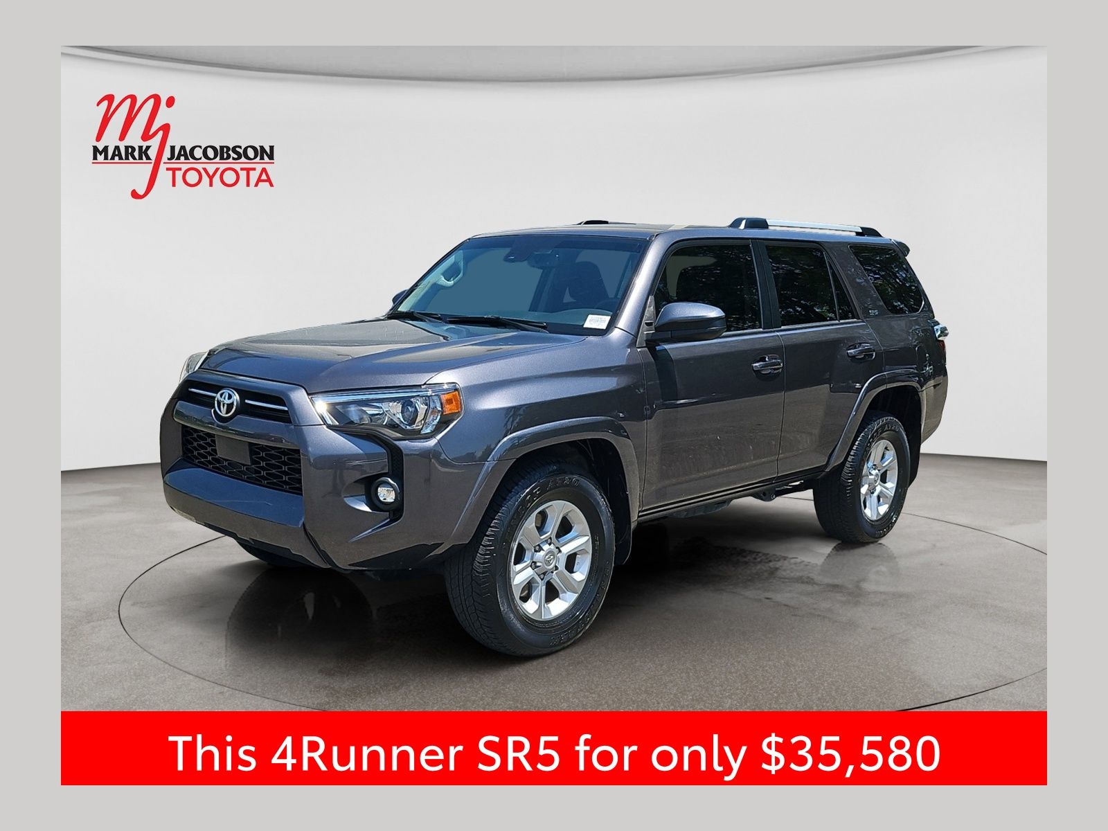 Magnetic Gray Metallic 2023 Toyota 4Runner SUV / Crossover 4X2 5-Speed Automatic