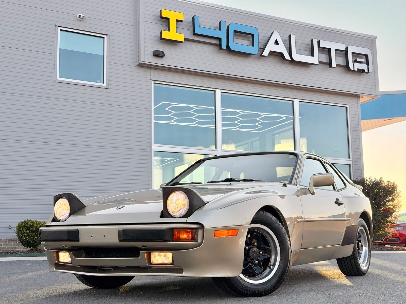 Gold 1984 Porsche 944 Hatchback Rear-Wheel Drive Manual