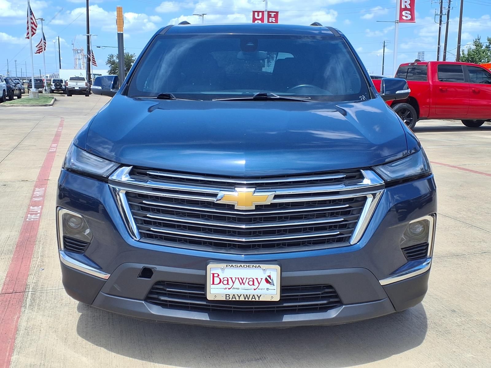 2023 Chevrolet Traverse LT Blue at DeMontrond Gulf Freeway