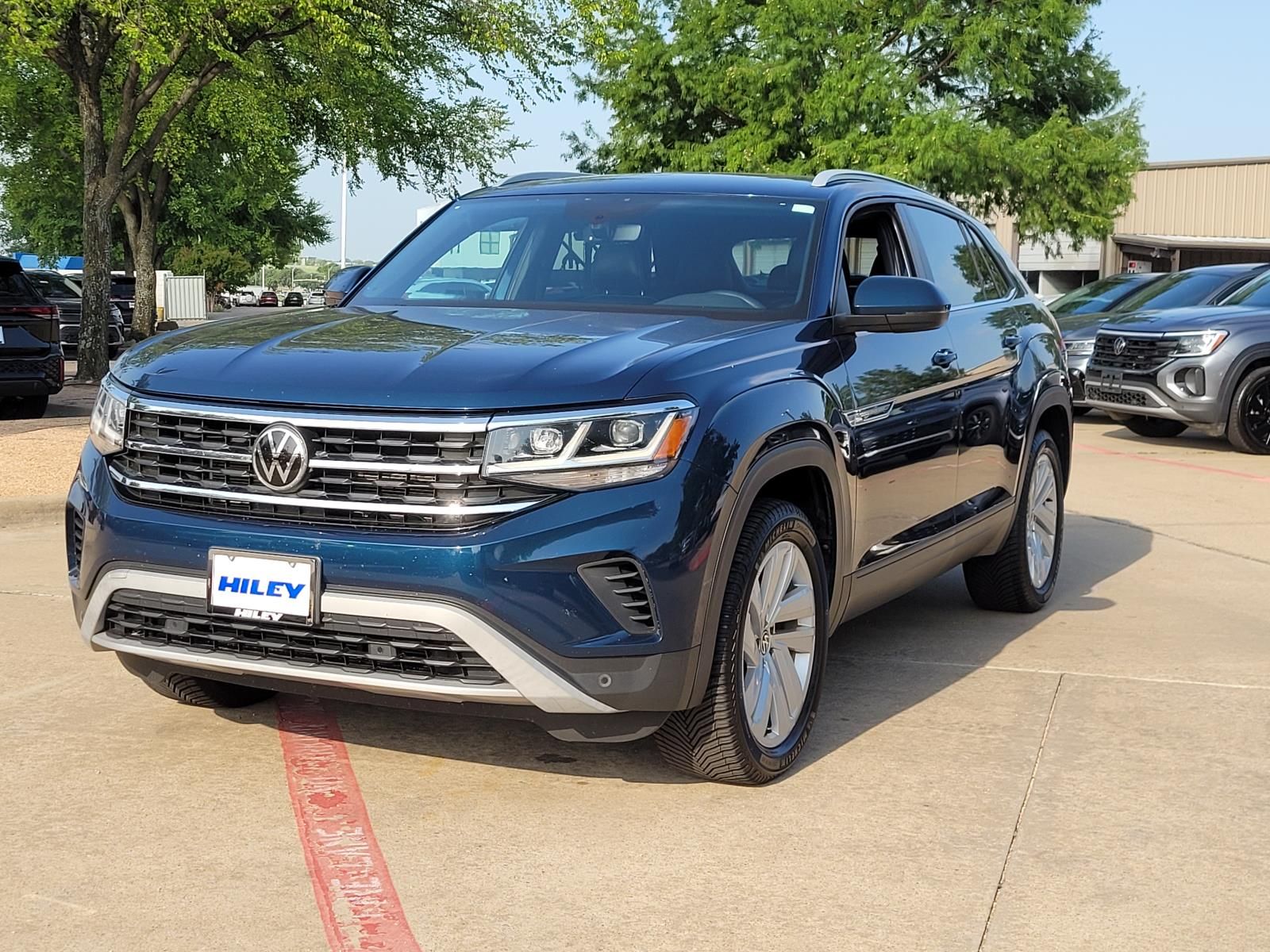 used 2022 Volkswagen Atlas Cross Sport car, priced at $22,000