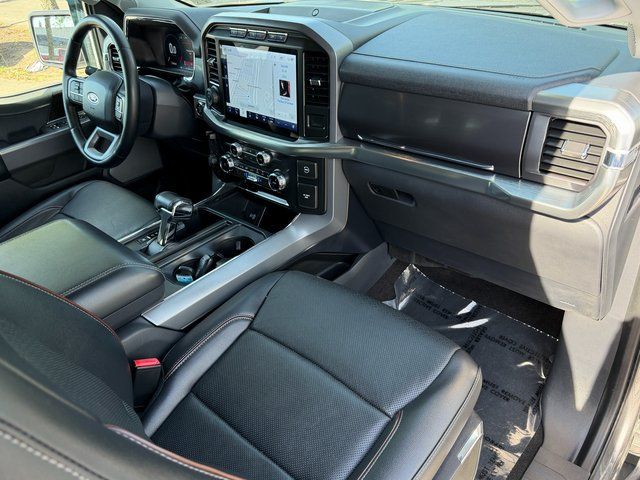 Certified Used 2022 Carbonized Gray Metallic Ford Lariat image 29