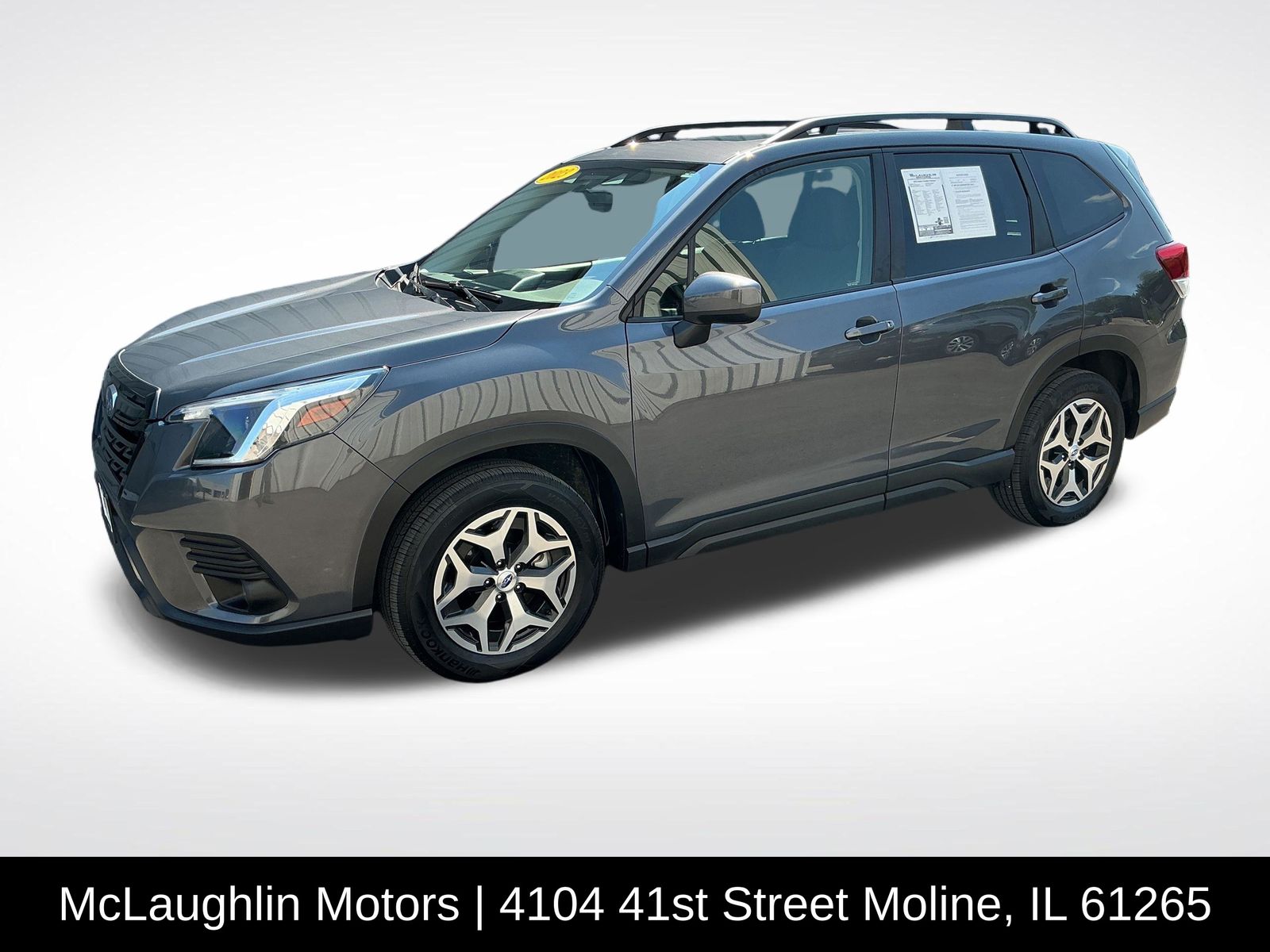 Magnetite Gray Metallic 2023 Subaru Forester SUV / Crossover All-Wheel Drive Continuously Variable Transmission