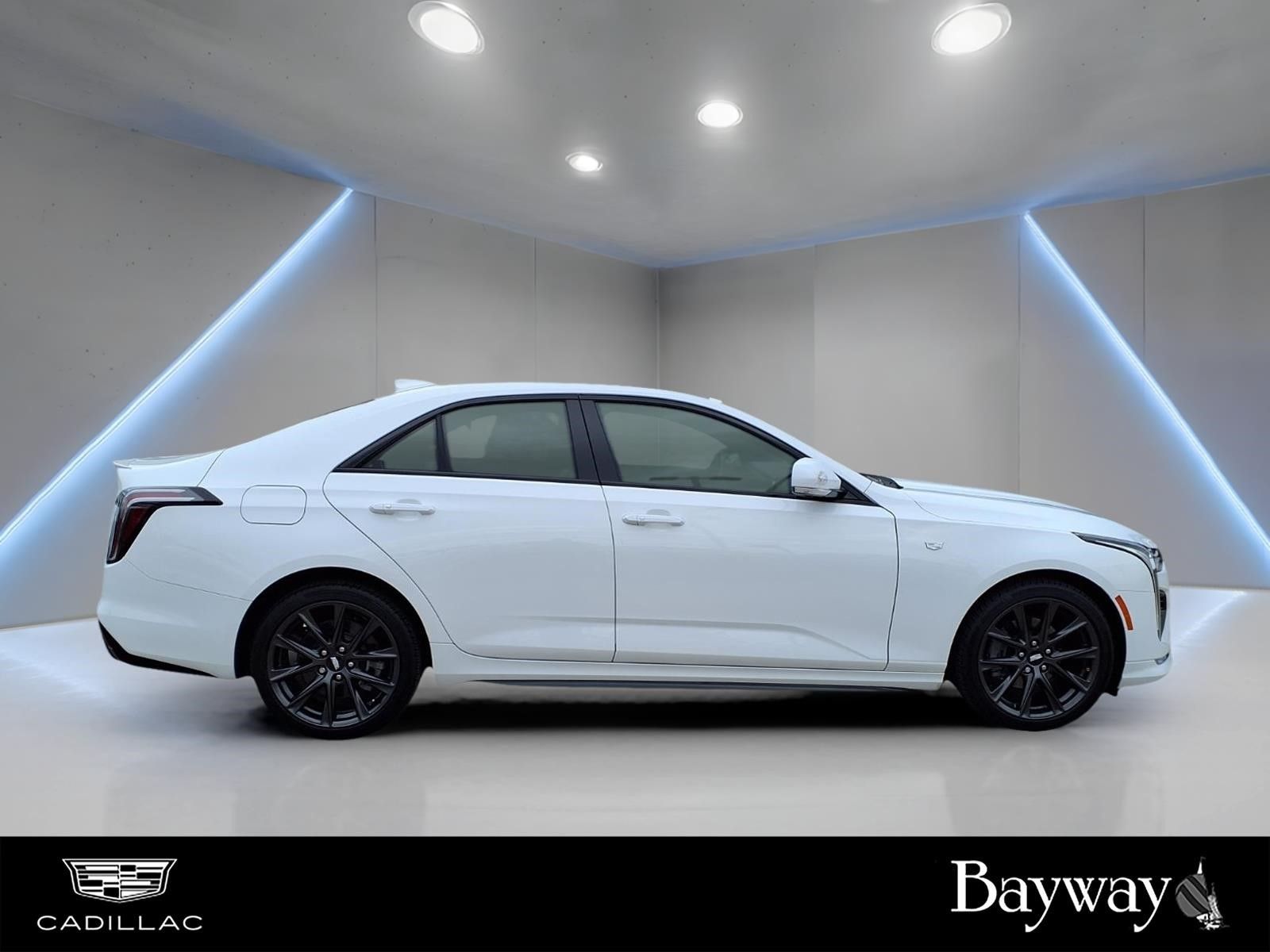 2025 Cadillac CT4 Sport White at Bayway Cadillac of The Woodlands