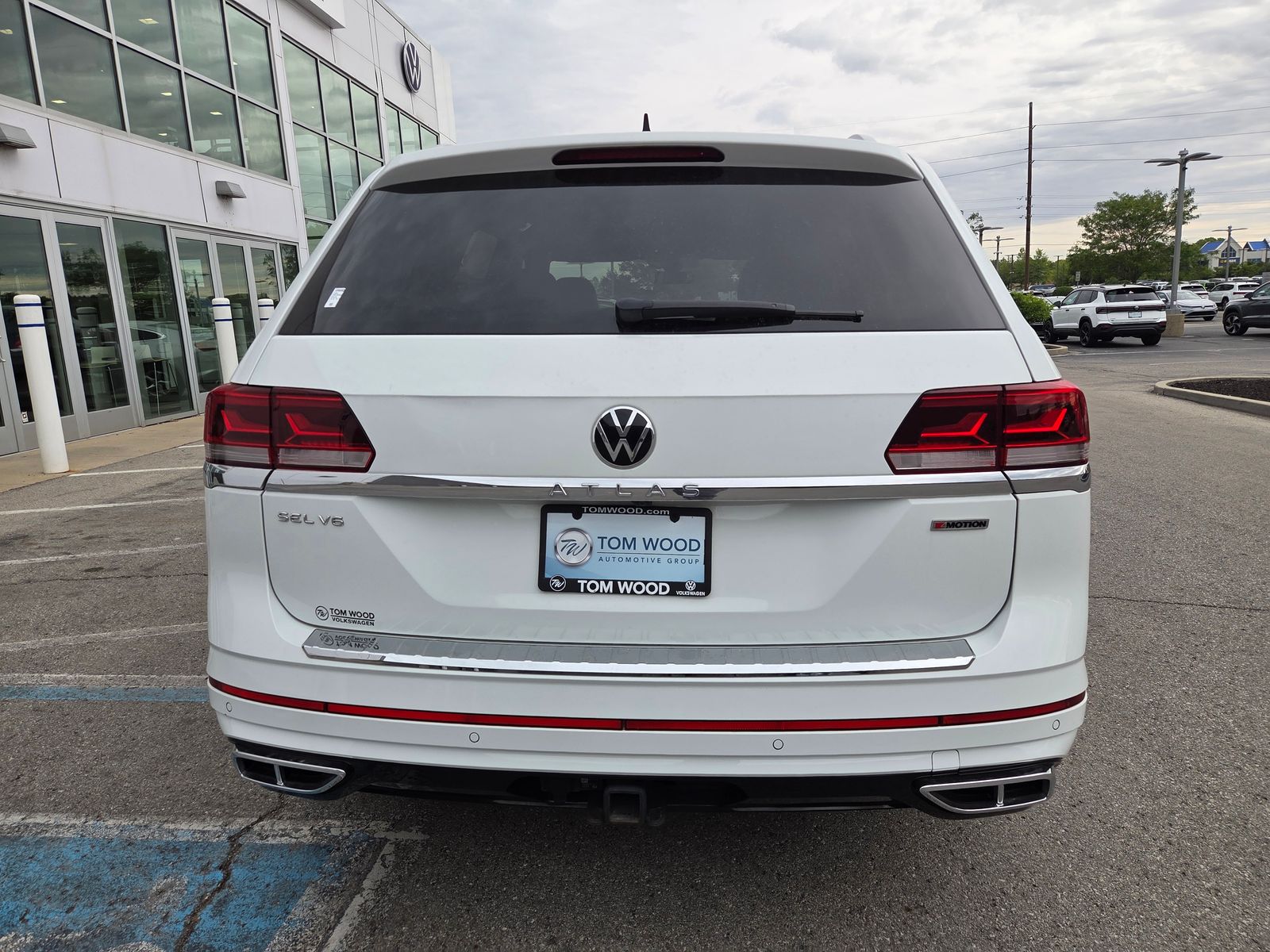 used 2022 Volkswagen Atlas car, priced at $32,750